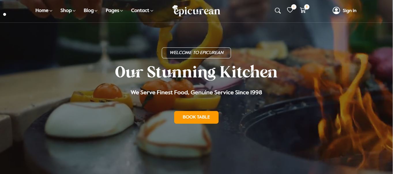 Epicurean - Food & Restaurant