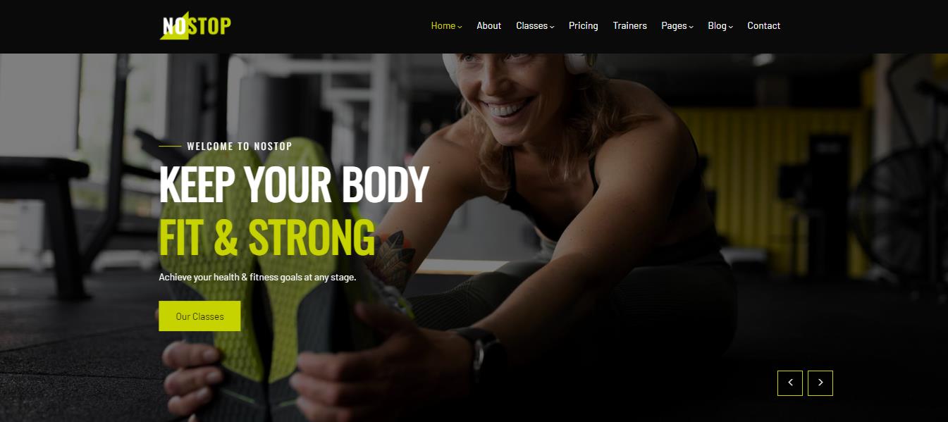 NoStop - Gym and Fitness