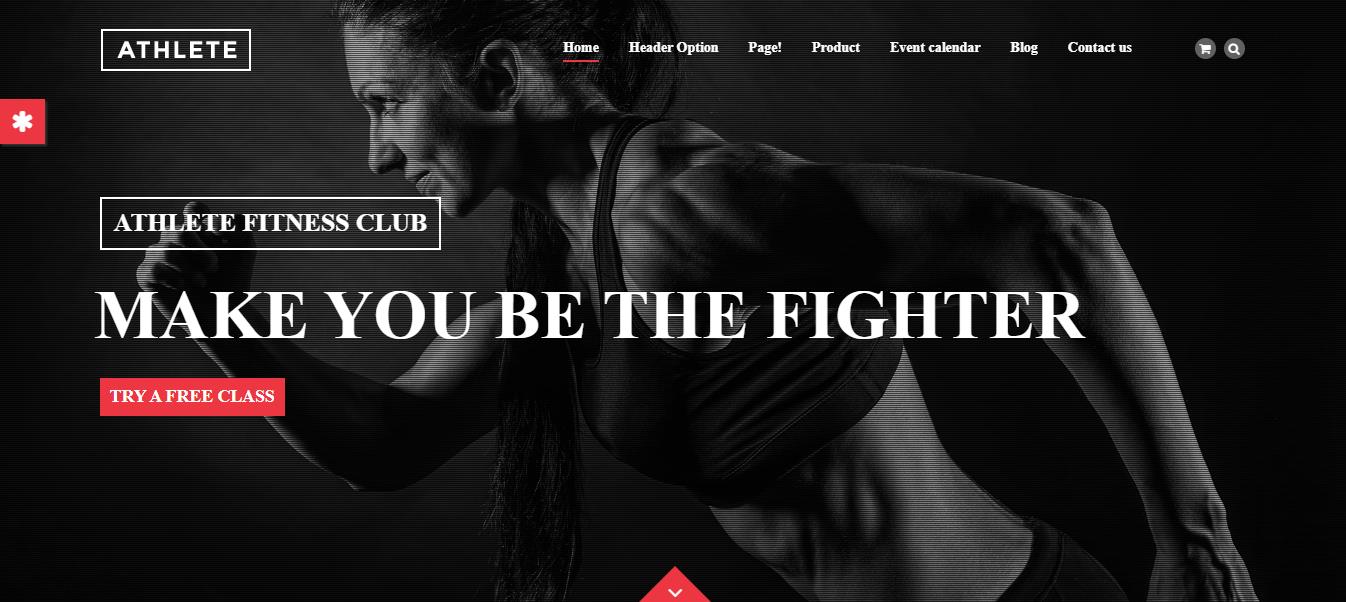 Athlete - Fitness, Gym and Sport 